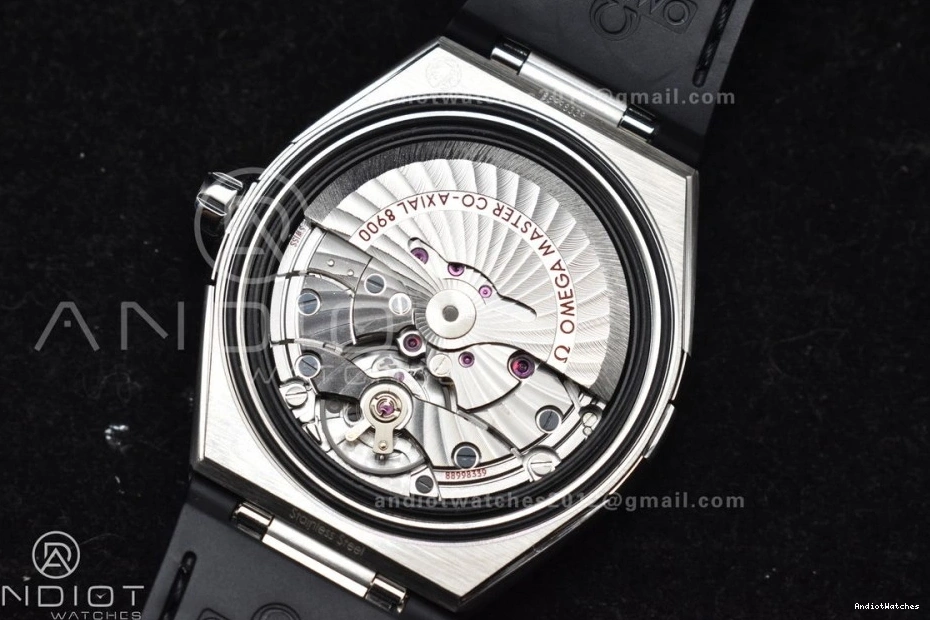 Ceramic Gummy A8900 Super Edition Best HighPerformance 1:1 Black Black Strap Clone SS Dial Black Constellation on 545 VSF 1207